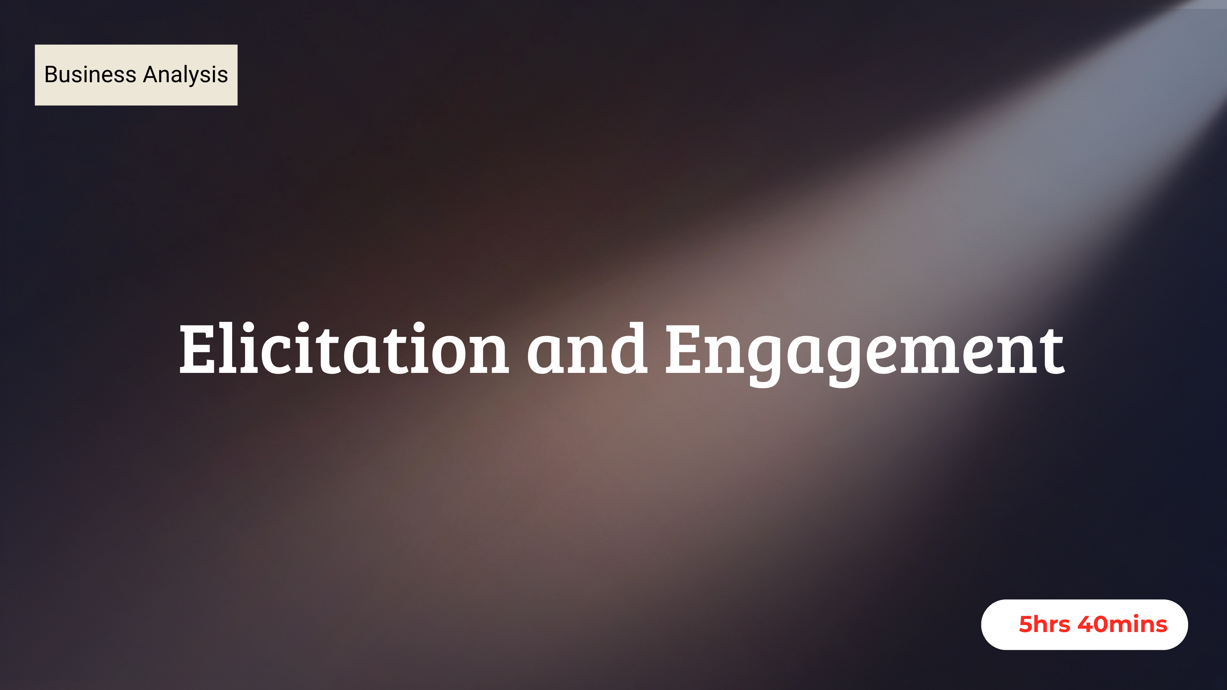 Elicitation and Engagement