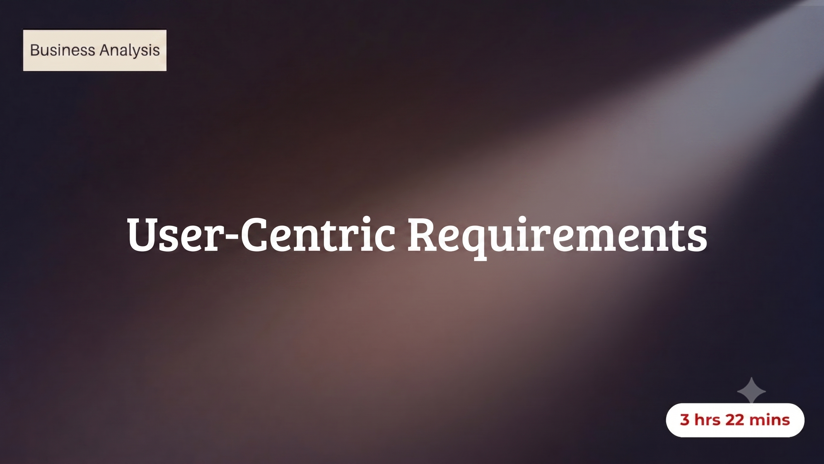 User-Centric Requirements
