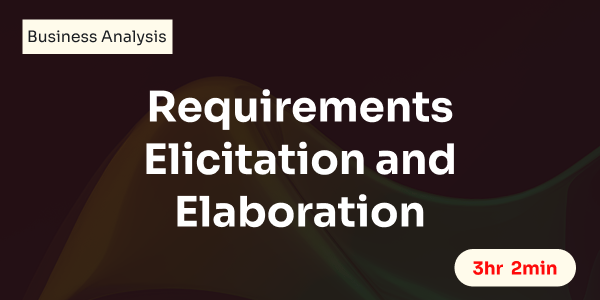 Requirements Elicitation and Elaboration
