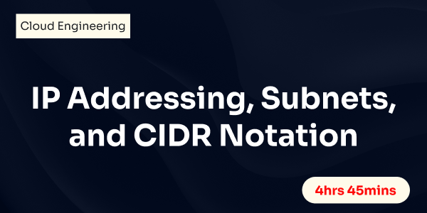 IP Addressing, Subnets, and CIDR Notation
