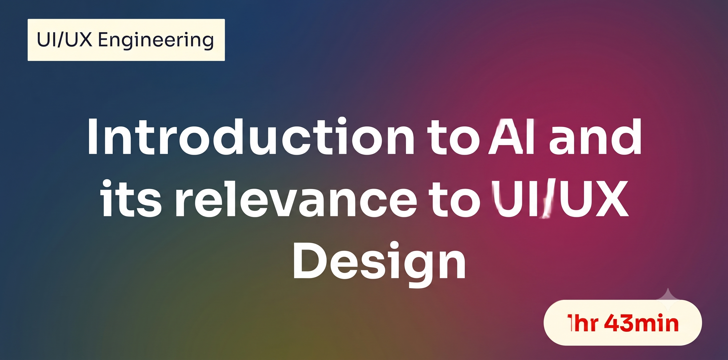 Introduction to AI and Its Relevance to UI/UX Design